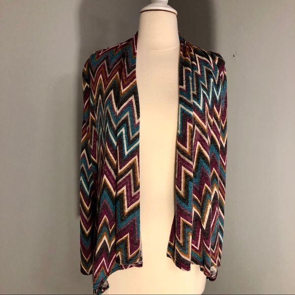 Karlie Aztec Design Long Sleeve Cardigan - Picture 7 of 12